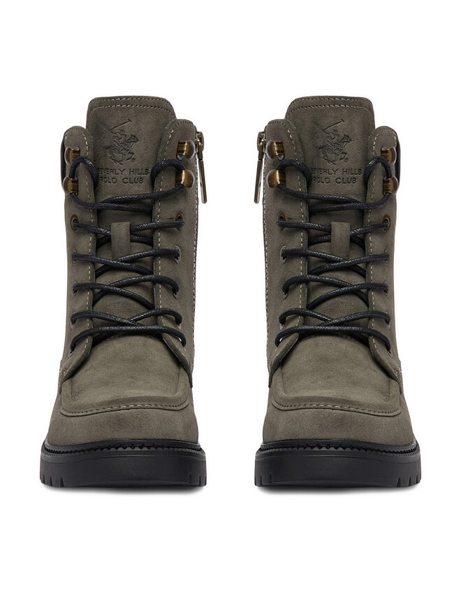 Beverly Hills Polo Club Schnürschuhe Beverly Hills Polo Club CWB-WS6719-06 Dunkelgrün