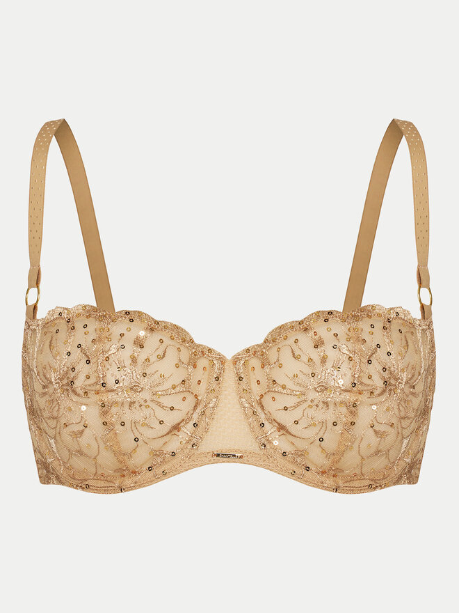 Chantelle Chantelle Бюстгальтер балконет Fleurs Signature C12Q50 Бежевий