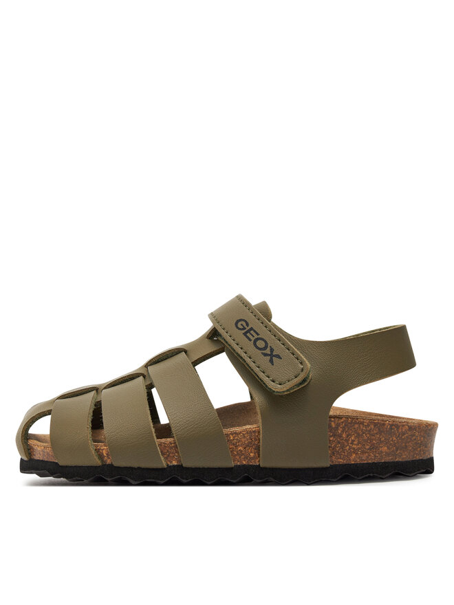 Geox Sandali Geox J Ghita Boy J458LA 000BC C3009 M Khaki
