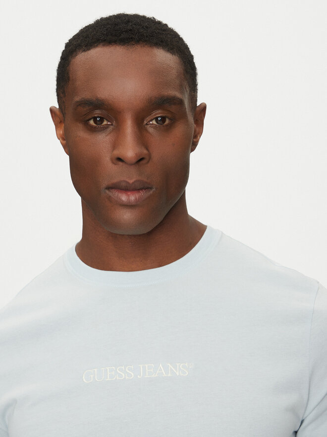 Guess Jeans Guess Jeans Футболка M4YI52 K8HM0 Блакитний Regular Fit