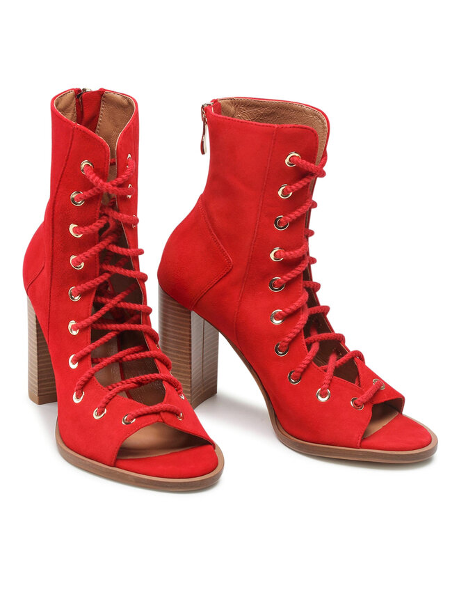 R.Polański Stiefeletten R.Polański 1406 Rot