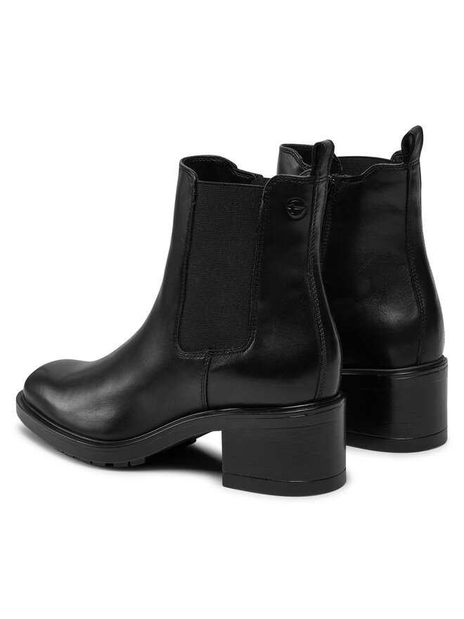 Tamaris Μποτάκια Tamaris 1-25016-43 Μαύρο