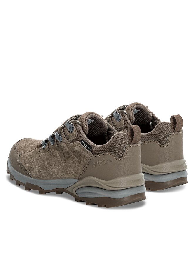 Jack Wolfskin Trekkingi Jack Wolfskin Refugio Texapore Low W 4050821 Brązowy