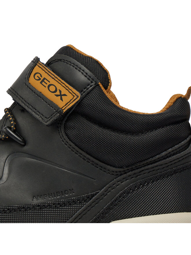 Geox Kozačky Geox J Flexyper Plus Boy J36LCG 0MEFU C9241 S Žlutá