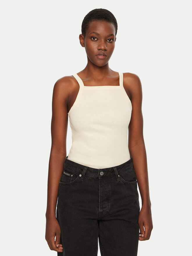 IVY OAK IVY OAK Top Klara Rose IO1100X2362 Beis Slim Fit