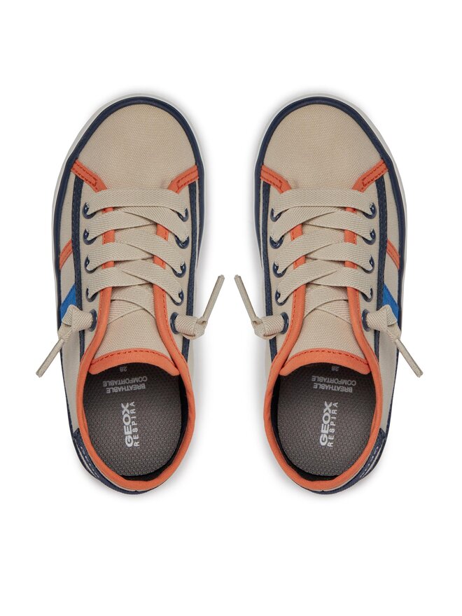 Geox Tenisice Geox J Gisli Boy J455CA 00010 C0053 S Bež
