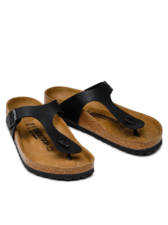Birkenstock Japonke Birkenstock Gizeh 043691 Črna