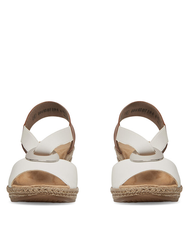 Rieker Sandalen Rieker 624H6-81 Weiß