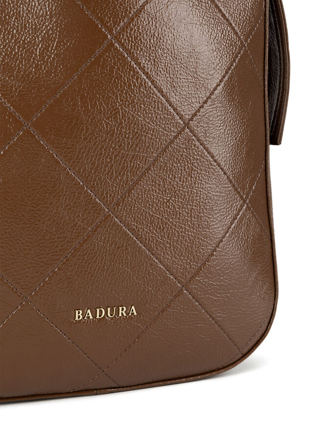 Badura Ročna torba Badura NB2403-A0549 Rjava