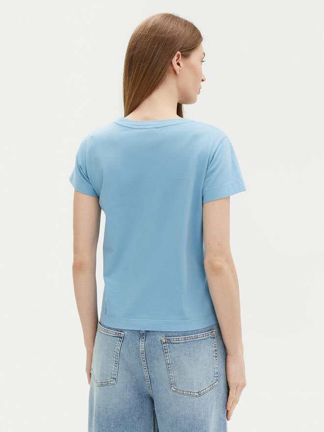 PINKO PINKO Camiseta Basico 100373 Azul Regular Fit