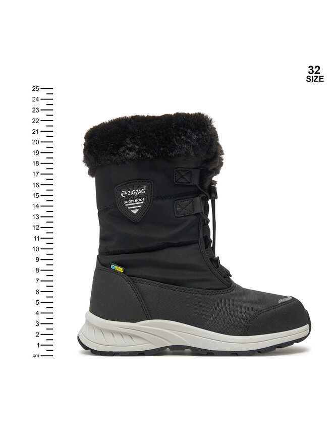ZigZag Snehule ZigZag Wesend Kids Boot WP V2 Z244389 Čierna