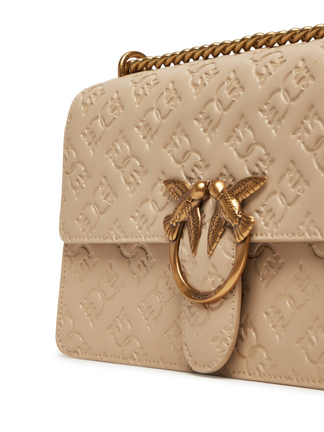 PINKO Torebka PINKO Love One Classic Dc 100941 A1YB C50Q Beżowy