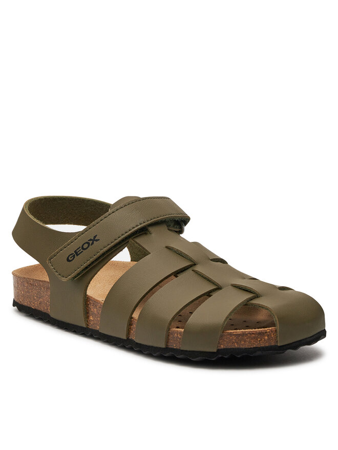 Geox Σανδάλια Geox J Ghita Boy J458LA 000BC C3009 D Χακί