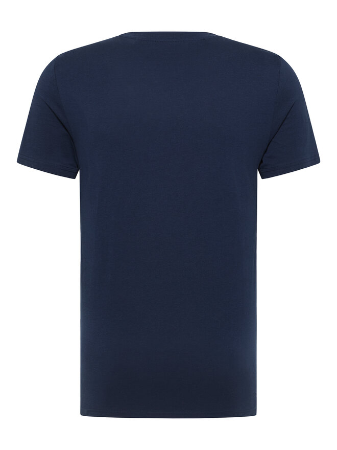 Mustang Mustang Camiseta Austin 1016483 Azul marino Regular Fit