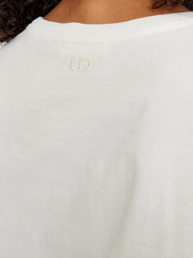 TWINSET TWINSET Camiseta 241TT2412 Blanco Regular Fit