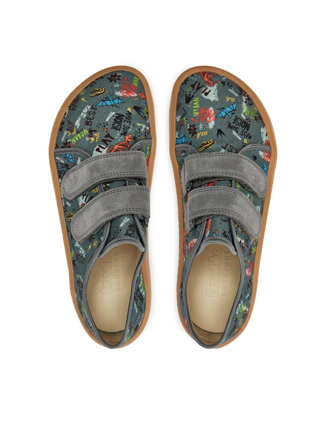 Froddo Пантофи Froddo Barefoot Canvas G1700390-1 D Сив