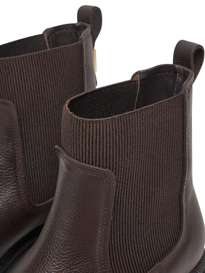 Tommy Hilfiger Klassische Stiefeletten Tommy Hilfiger FW0FW08771 Braun