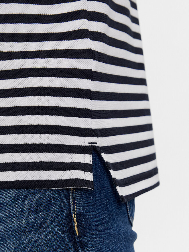Tommy Hilfiger Tommy Hilfiger Pólóing 1985 MW0MW17771 Sötétkék Slim Fit