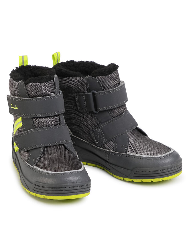 Clarks Cizme de zăpadă Clarks Jumper Jump K 261535787 Gri