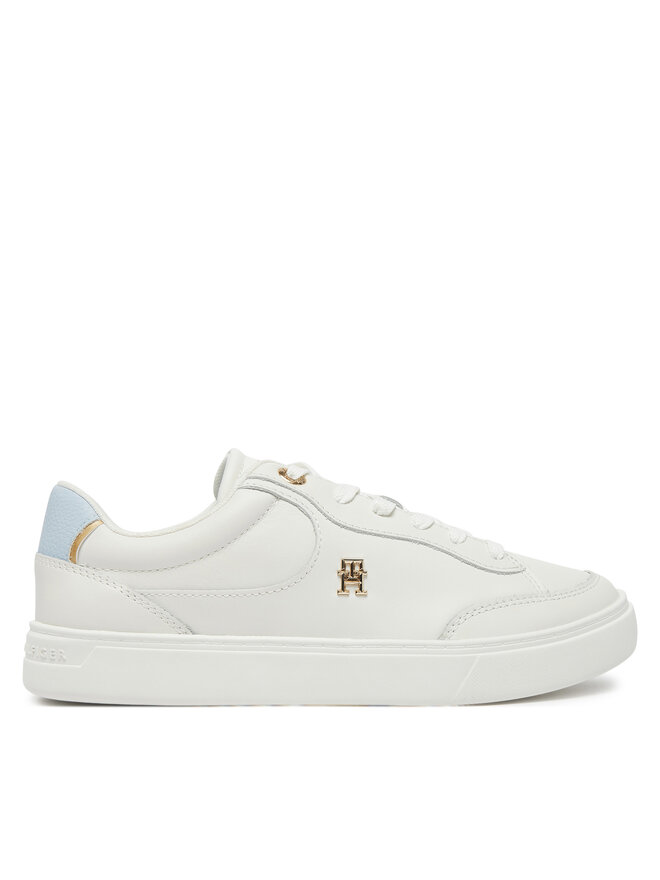Tommy Hilfiger Αθλητικά Tommy Hilfiger Essential Chic Court Sneaker FW0FW08322 Λευκό