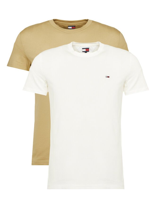 Tommy Jeans Tommy Jeans 2er-Set T-Shirts DM0DM20687 Bunt Slim Fit