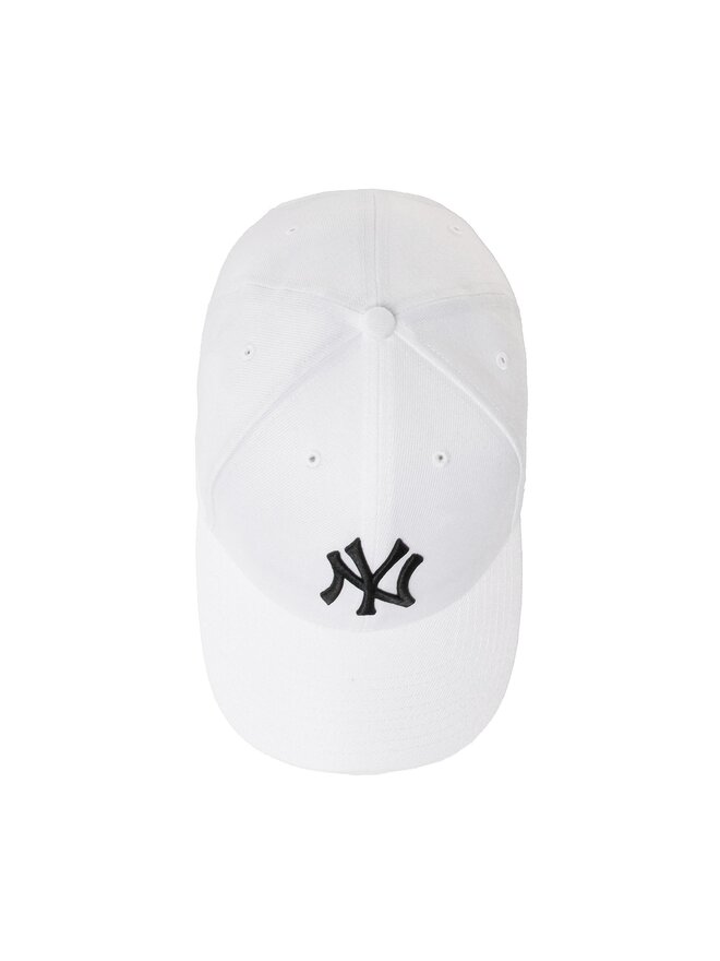 47 Brand Czapka z daszkiem 47 Brand Mlb New York Yankees B-MVPSP17WBP-WH Biały