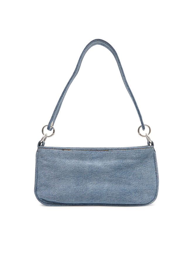 Calvin Klein Handtasche Calvin Klein Denim Shoulder Pouch W/Strap LV04F3217G Blau