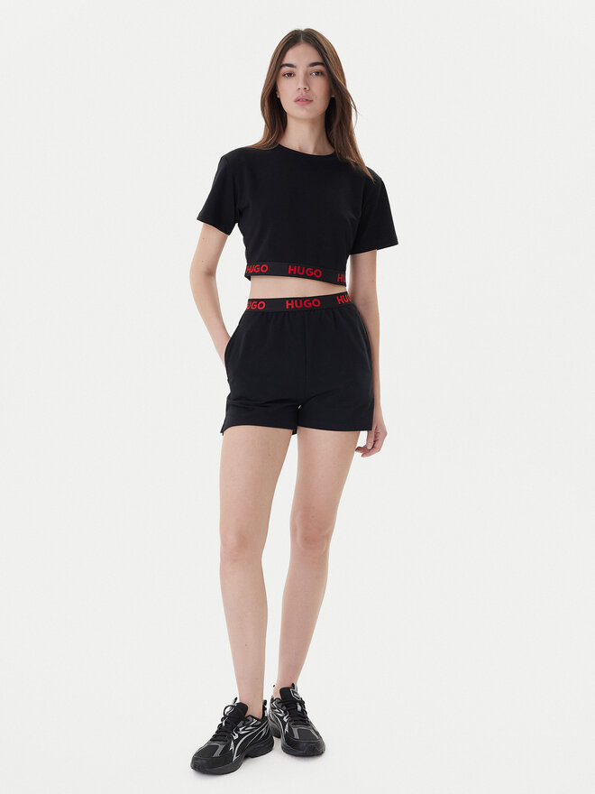 HUGO Hugo T-Shirt Logo 50520497 Schwarz Relaxed Fit