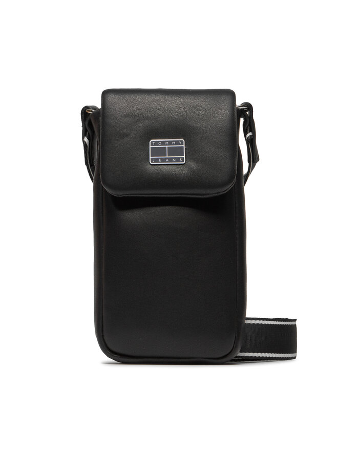 Tommy Jeans Telefontartó táska Tommy Jeans Tjw Ess City Girl Phone Pouch AW0AW15834 Fekete