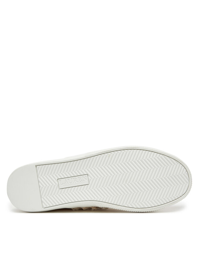 LAUREN RALPH LAUREN Sneakersy LAUREN RALPH LAUREN Janson Fray 802967040001 Écru