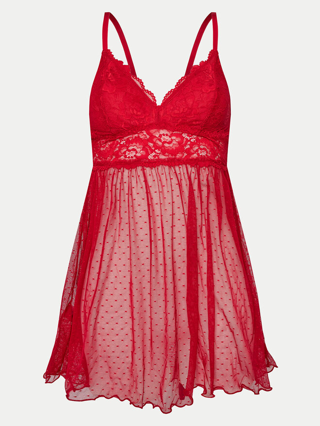 YSABEL MORA YSABEL MORA Spavaćica 10708 Crvena Regular Fit