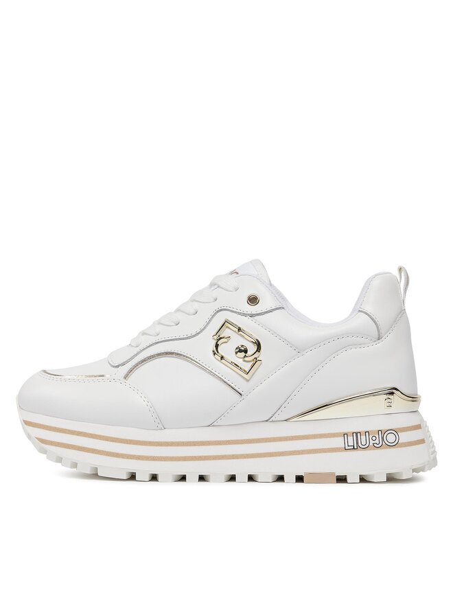 Liu Jo Sneakersy Liu Jo Maxi Wonder 73 BA4059 P0102 Biela