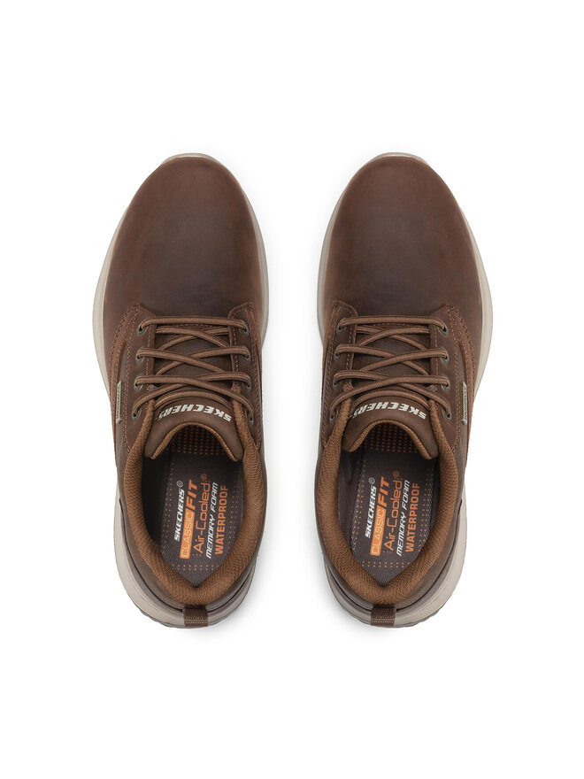 Skechers Туфлі Skechers Antigo 65693/CDB Коричневий