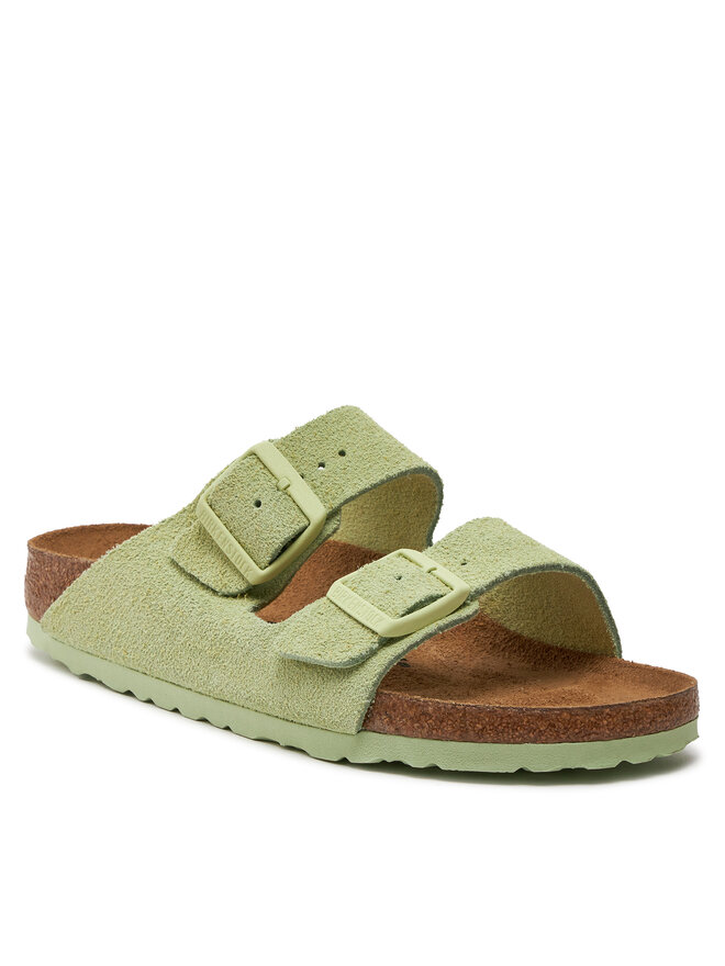 Pantoletten Birkenstock Arizona 1026831 Grun eschuhe