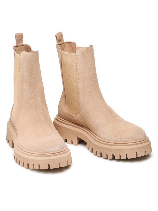 Badura Klassische Stiefeletten Badura RST-LONDRA-01 Beige