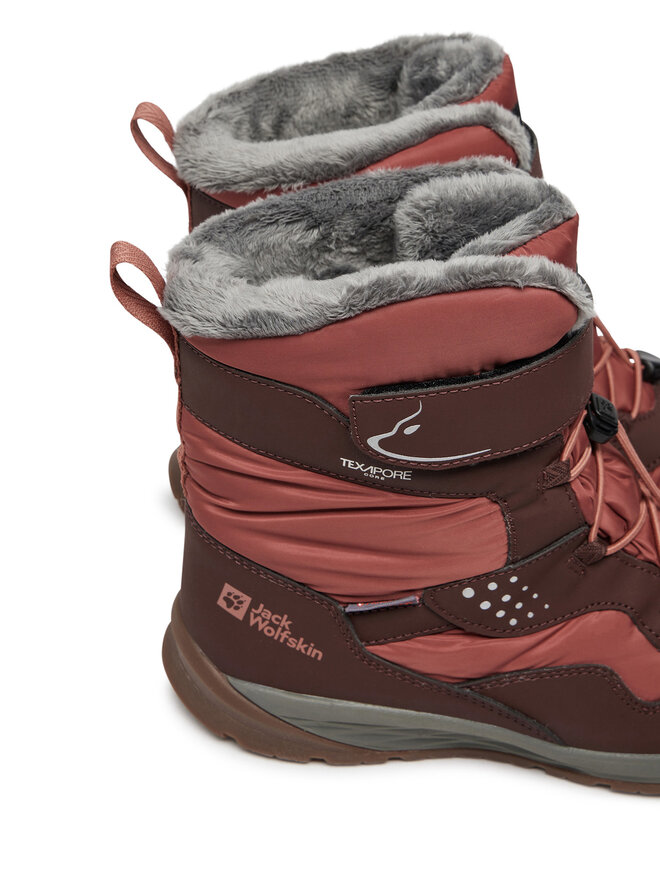 Jack Wolfskin Škornji za sneg Jack Wolfskin Polar Bear-G Texapore High Vc K A62143 Rjava