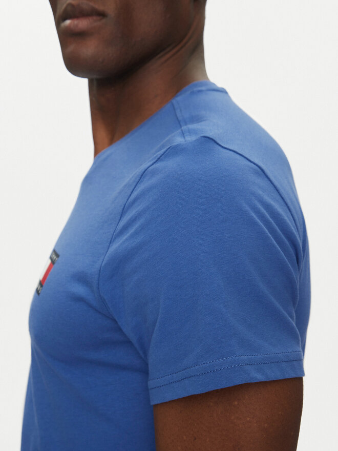 Tommy Jeans Tommy Jeans Футболка Essential DM0DM20740 Голубий Slim Fit