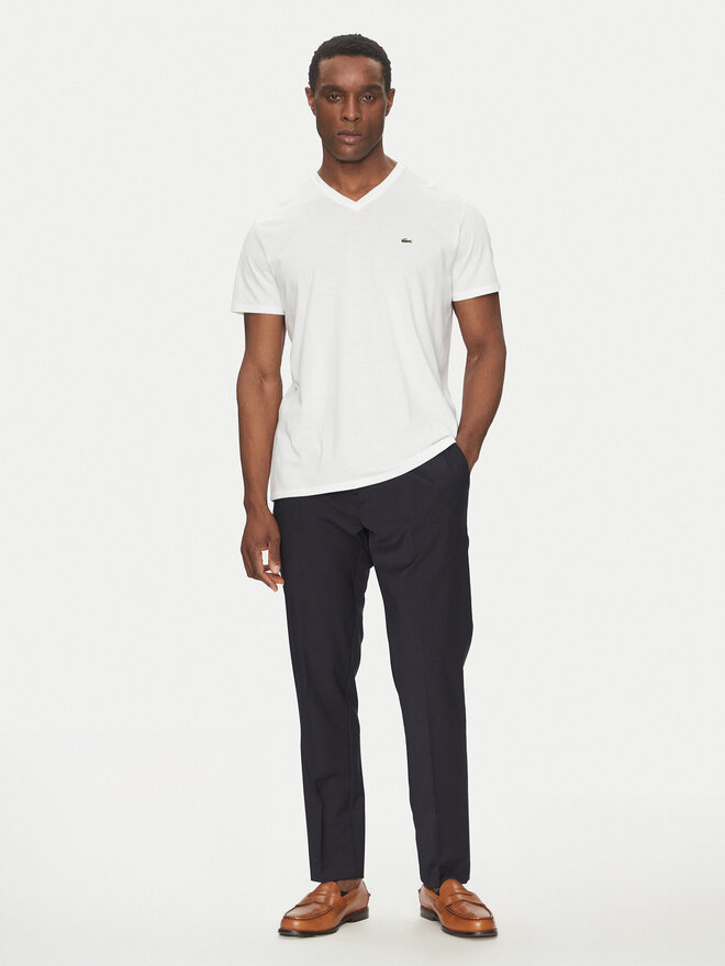 Lacoste Lacoste T-Shirt TH6710 Λευκό Regular Fit