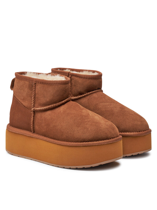 EMU Australia Śniegowce EMU Australia Stinger Micro Flatform W13082 Beżowy