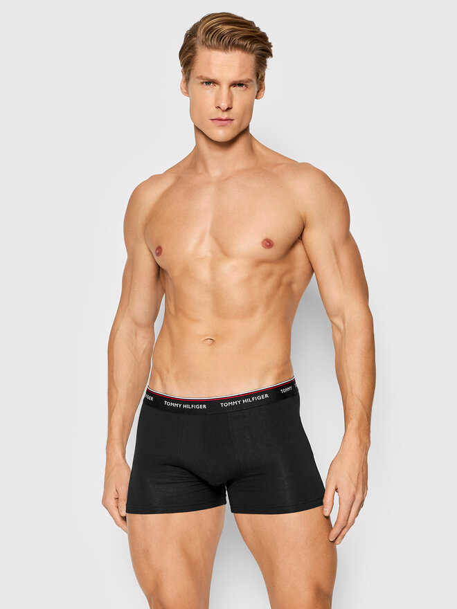 Tommy Hilfiger Tommy Hilfiger Σετ μποξεράκια 3 τμχ 3P Trunk 1U87903842 Έγχρωμο