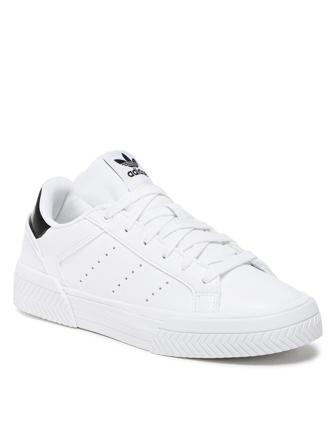 Снікерcи adidas Court Tourino W H05279 Білий | evzuttya.com.ua