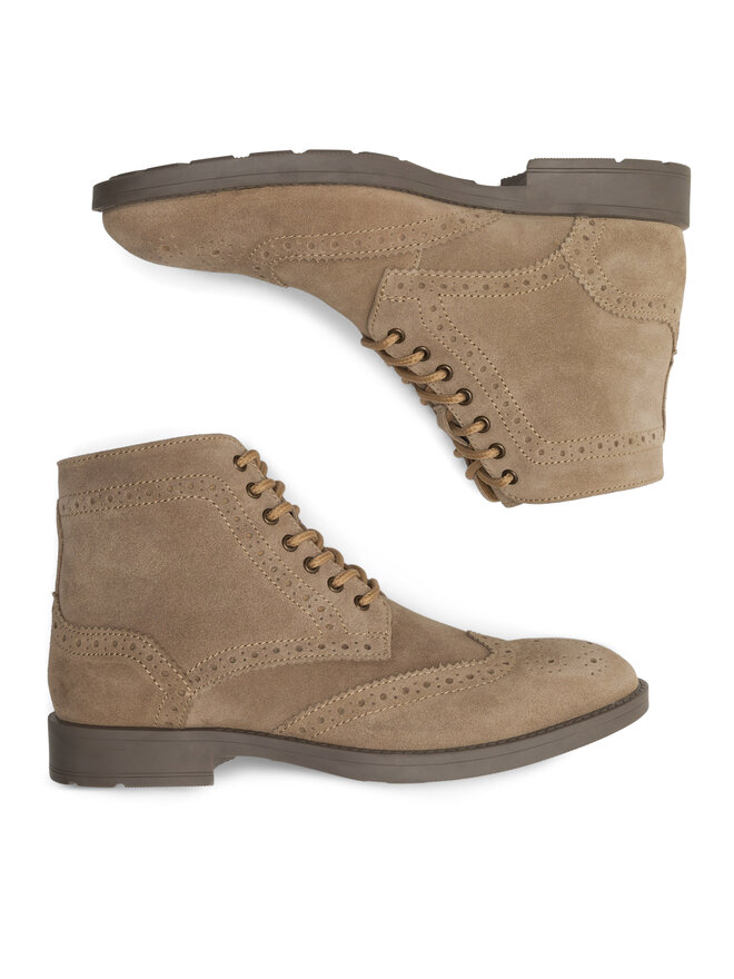 GINO ROSSI Trzewiki Gino Rossi JERSAY-19 MI25 Beżowy