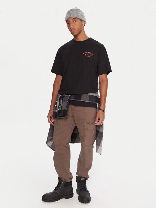 DC Shoes DC Shoes Póló Pro Service EDYZT04370 Fekete Heritage Fit