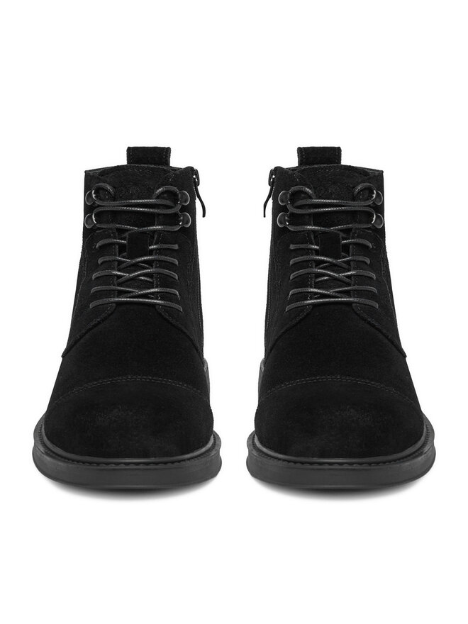 GINO ROSSI Schnürschuhe GINO ROSSI EO-PORTO-01 Schwarz
