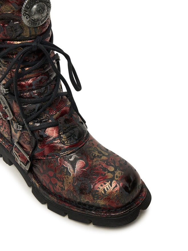 Schnürstiefel NEW ROCK M-1473-S42 Bunt | eschuhe.de