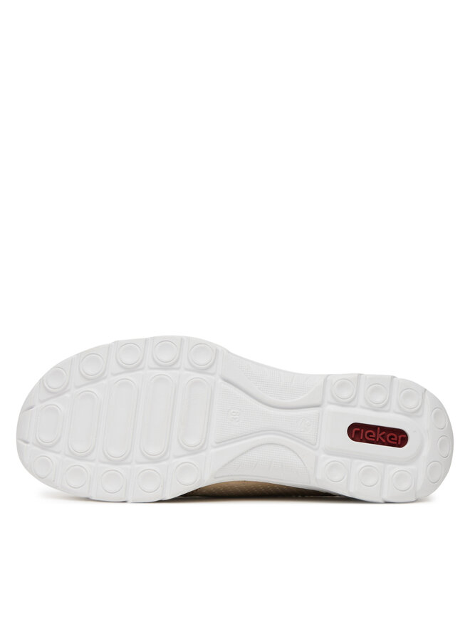 Rieker Sneakersy Rieker L3254-62 Béžová
