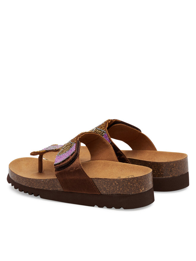 Scholl Flip-flops Scholl Tanisha MF31328 1011 Barna
