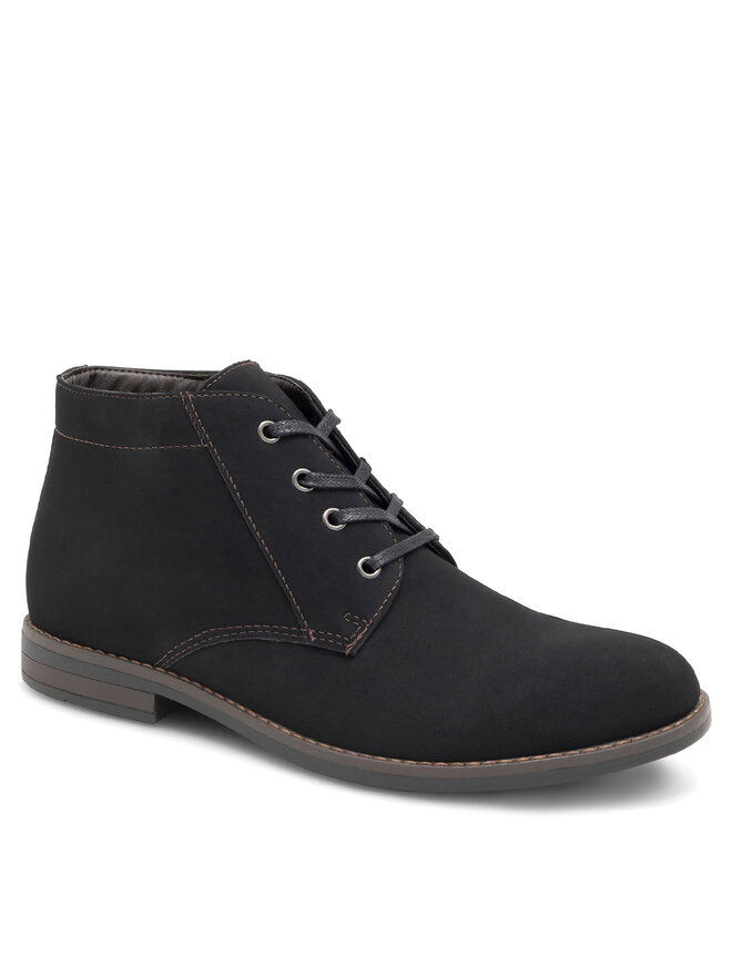 Lanetti Schnürschuhe Lanetti MYL8489-1 Schwarz
