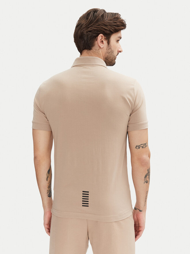 EA7 Emporio Armani EA7 Emporio Armani Поло 8NPF14 PJVQZ U6155 Бежевий Regular Fit