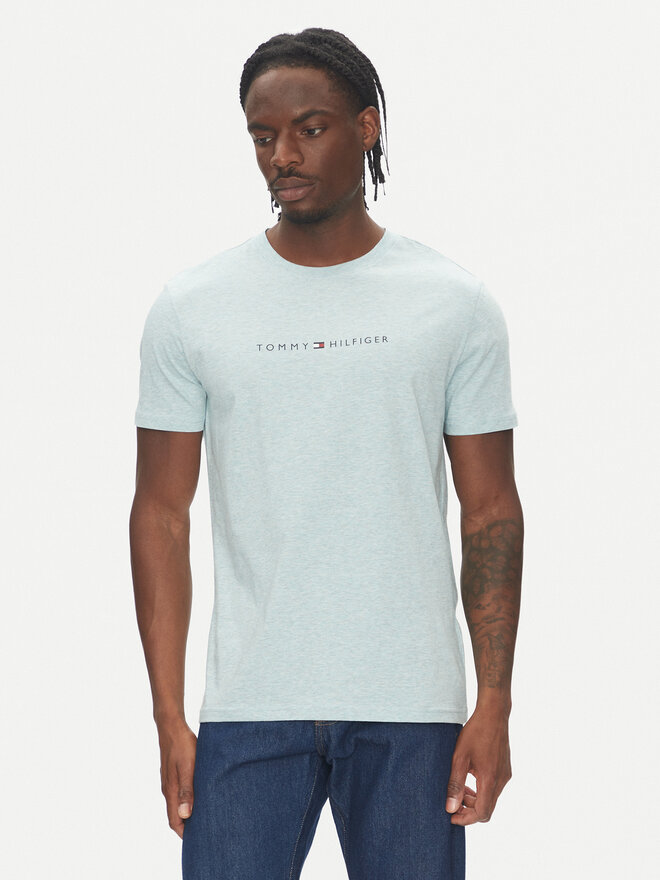 Tommy Hilfiger Tommy Hilfiger Camiseta UM0UM03525 Verde Regular Fit